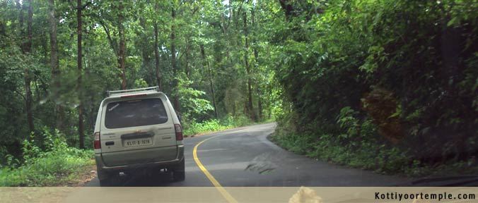 kottiyoor travel road